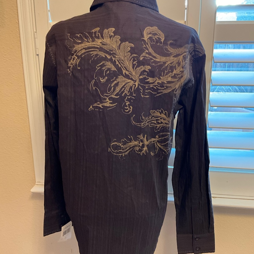 7 Diamonds Men's Long Sleeve Large Shirt NWT - Picture 5 of 8